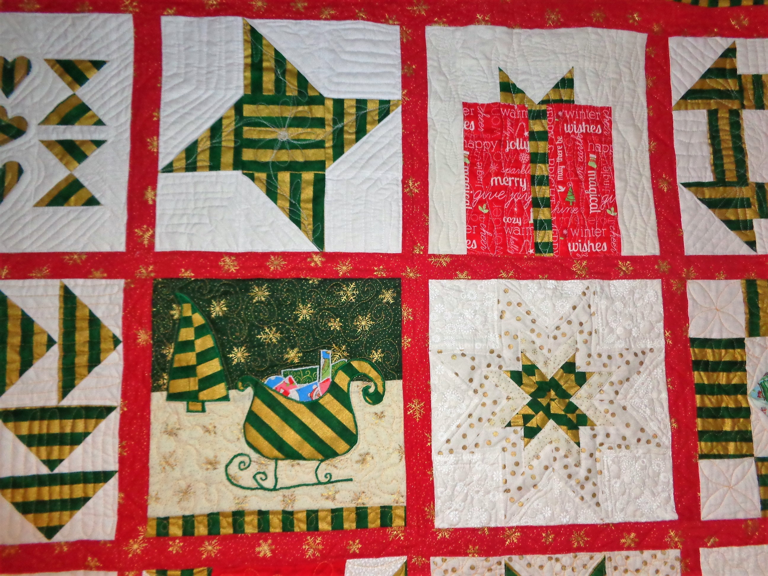 Christmas Bee Quilt Suzanne Pass